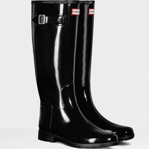 Black Original Hunter Rainboots 6